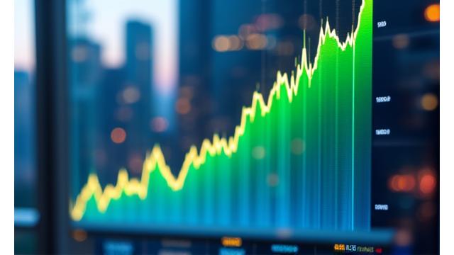 Singapore Stock Market chart with upward trend